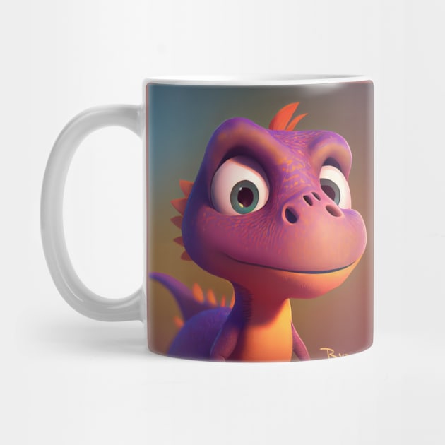 Baby Dinosaur Dino Bambino - Ryan by KOTOdesign